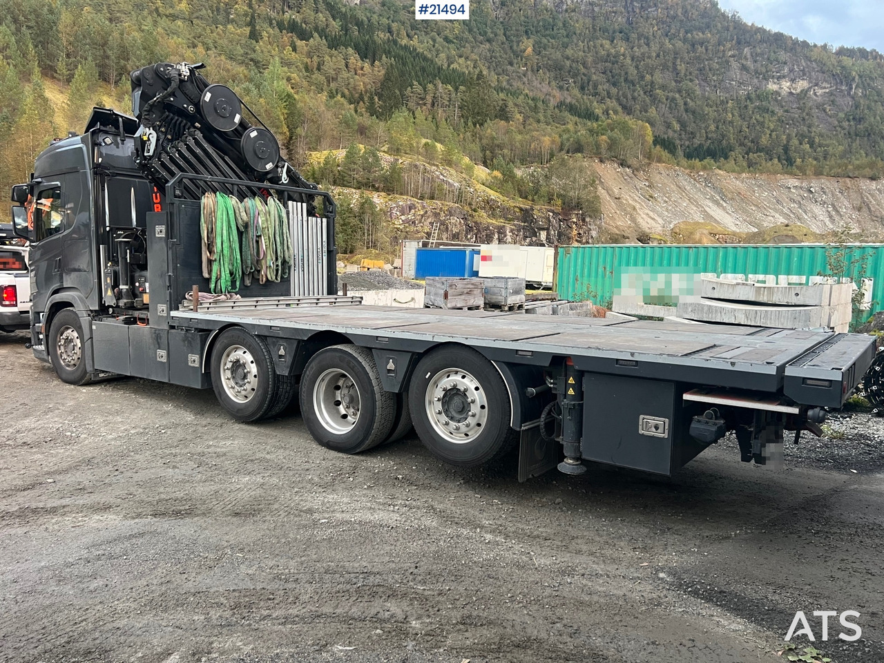 Kranbil Scania G560: bilde 14