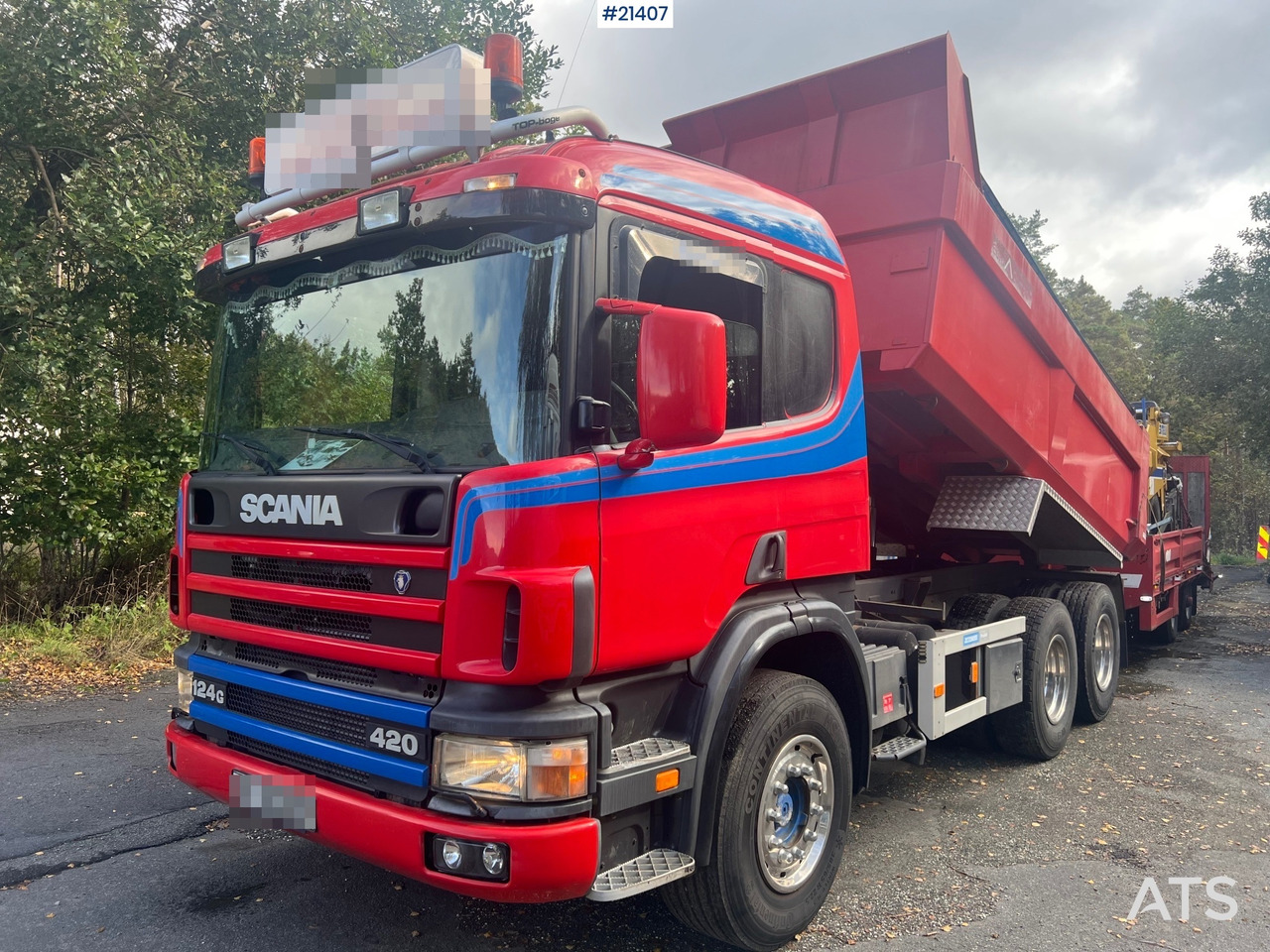 Scania P124G - Tippbil: bilde 1 Scania P124G - Tippbil: bilde 1