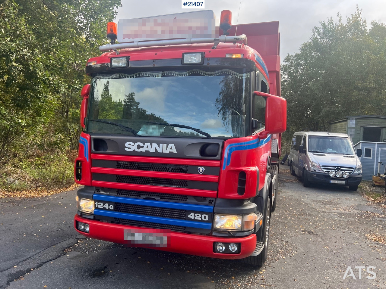 Scania P124G - Tippbil: bilde 3 Scania P124G - Tippbil: bilde 3