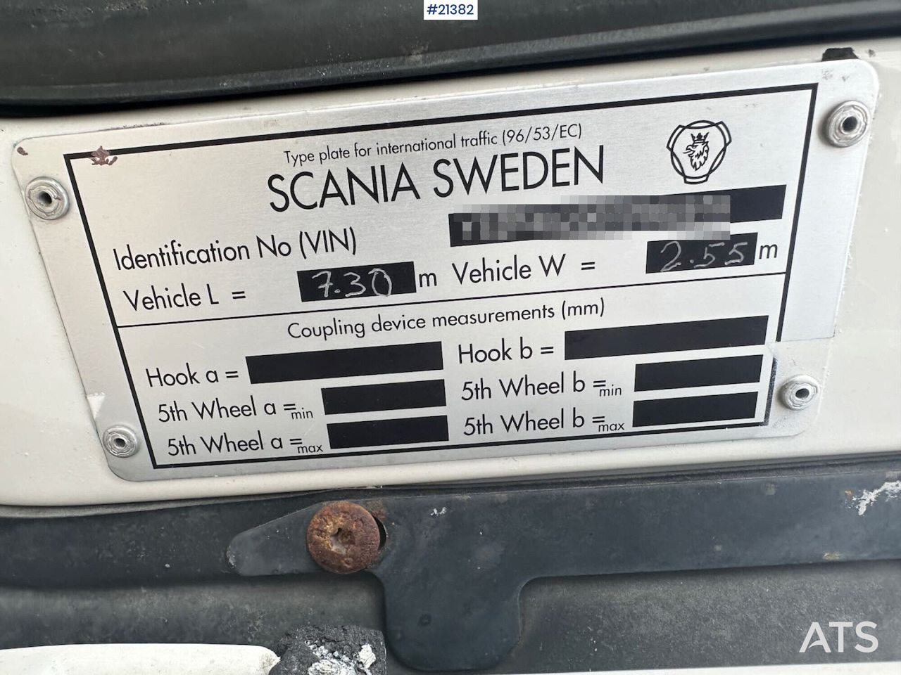 Liftdumper lastebil Scania P280: bilde 27