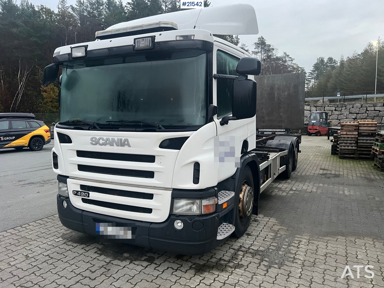 Chassis lastebil Scania P420 6x2 chassi m/ lift Rep.Objekt: bilde 30 Chassis lastebil Scania P420 6x2 chassi m/ lift Rep.Objekt: bilde 30