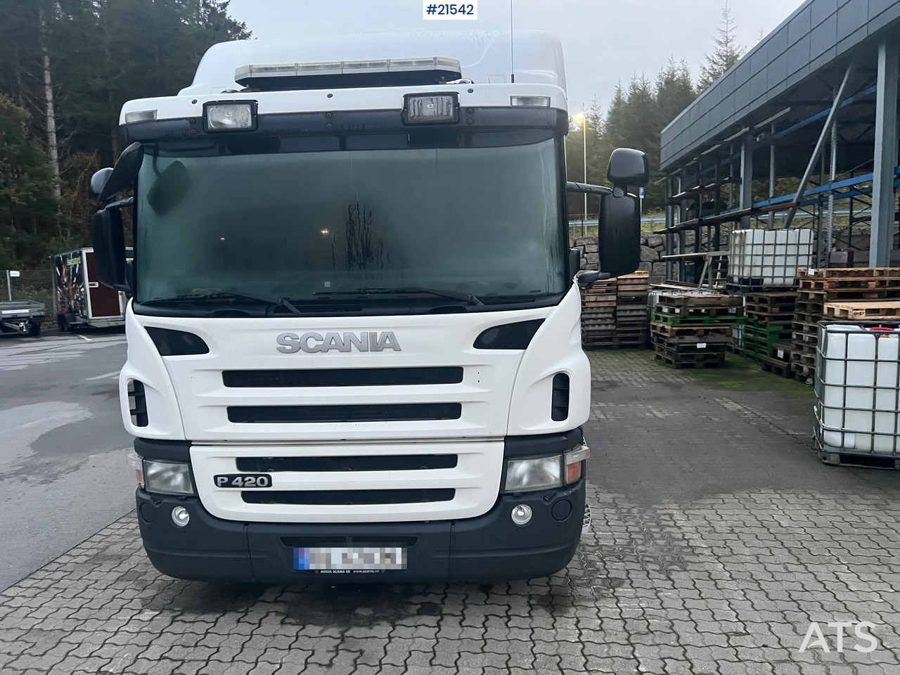 Chassis lastebil Scania P420 6x2 chassi m/ lift Rep.Objekt: bilde 32 Chassis lastebil Scania P420 6x2 chassi m/ lift Rep.Objekt: bilde 32