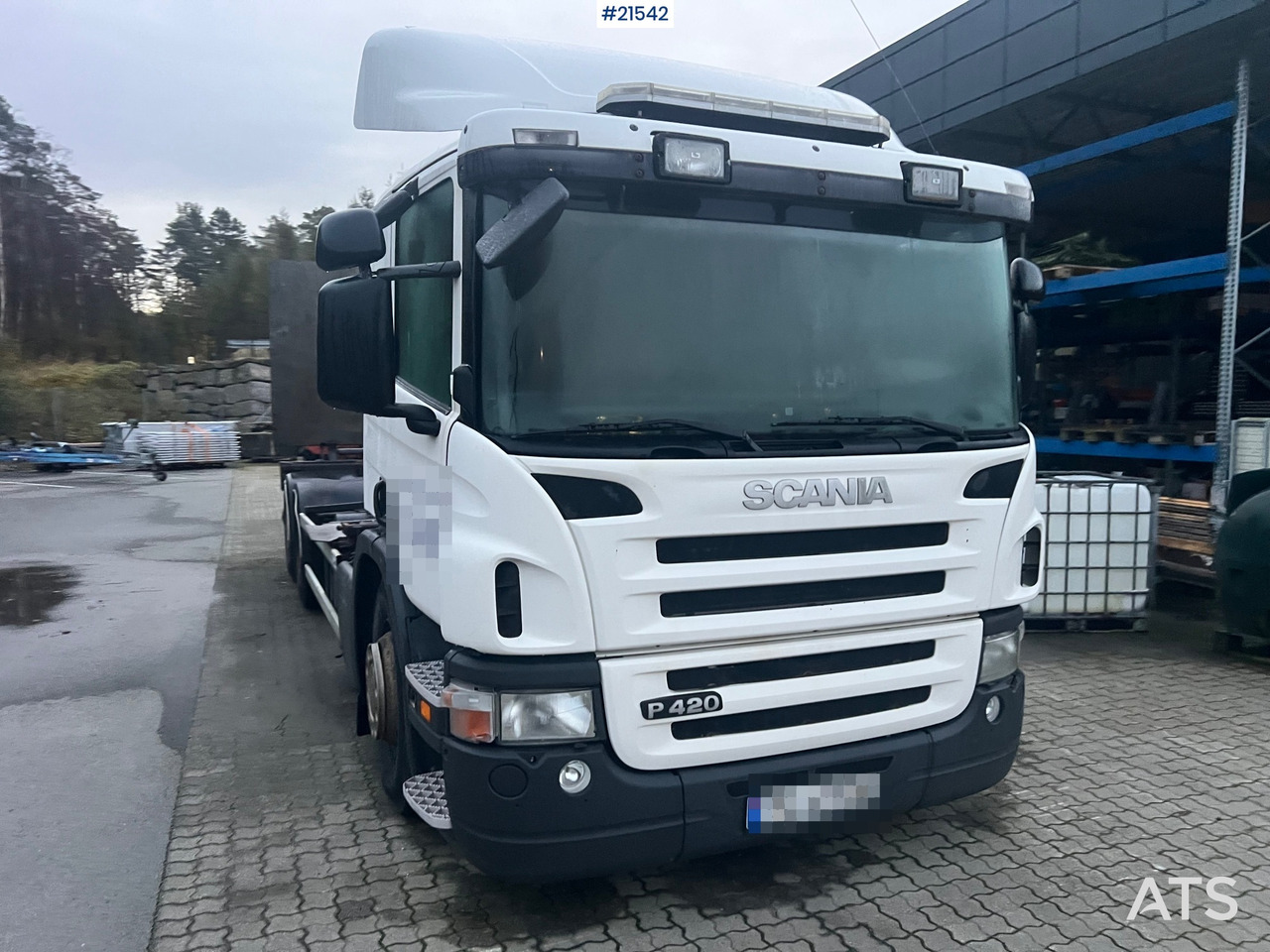 Chassis lastebil Scania P420 6x2 chassi m/ lift Rep.Objekt: bilde 7 Chassis lastebil Scania P420 6x2 chassi m/ lift Rep.Objekt: bilde 7