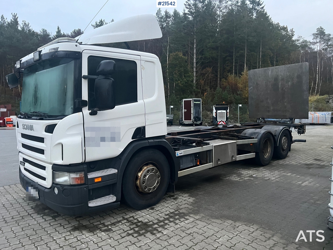 Chassis lastebil Scania P420 6x2 chassi m/ lift Rep.Objekt: bilde 27 Chassis lastebil Scania P420 6x2 chassi m/ lift Rep.Objekt: bilde 27