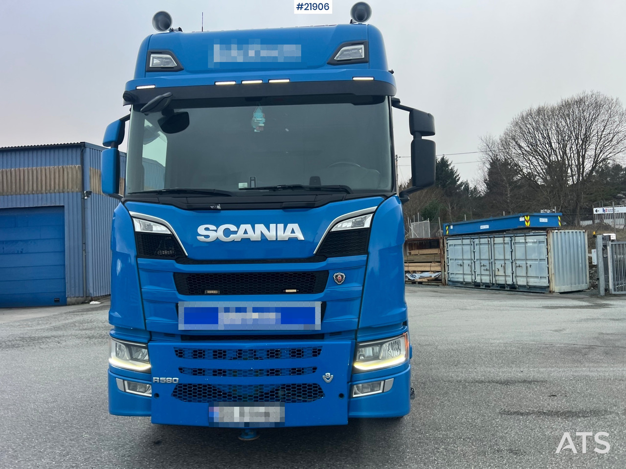 Scania R580 8x2 kranbil m/ 95t/m hmf kran, jibb , vinsj og konar planslep - Kranbil: bilde 4 Scania R580 8x2 kranbil m/ 95t/m hmf kran, jibb , vinsj og konar planslep - Kranbil: bilde 4