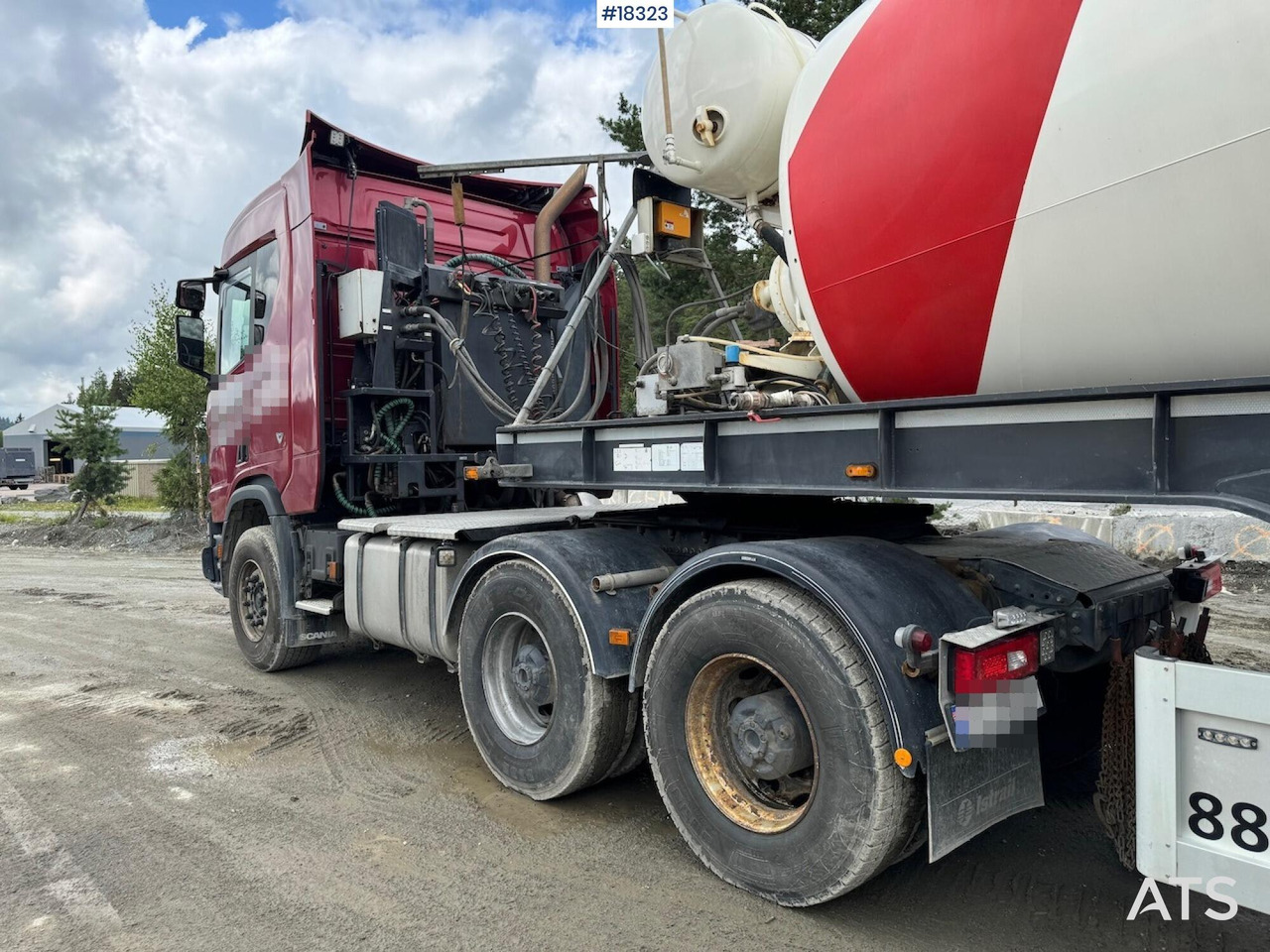 Scania R580 - Betongbil: bilde 4 Scania R580 - Betongbil: bilde 4
