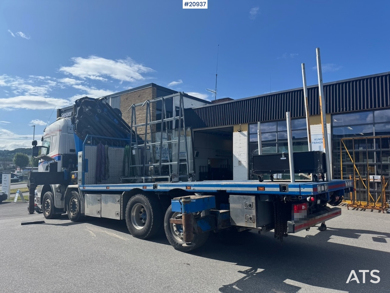 Scania R620 - Planbil, Kranbil: bilde 5 Scania R620 - Planbil, Kranbil: bilde 5