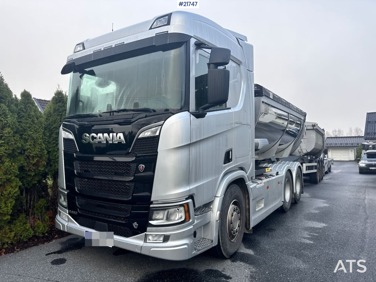 Scania R660 6X4 Asfaltbil m/ Carnehl asfaltkjerre - Tippbil: bilde 3 Scania R660 6X4 Asfaltbil m/ Carnehl asfaltkjerre - Tippbil: bilde 3