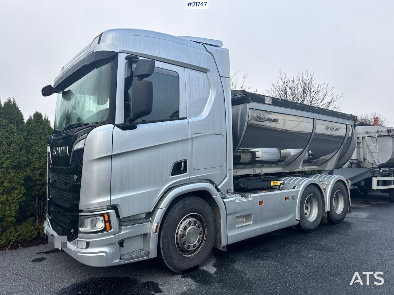 Scania R660 6X4 Asfaltbil m/ Carnehl asfaltkjerre - Tippbil: bilde 4 Scania R660 6X4 Asfaltbil m/ Carnehl asfaltkjerre - Tippbil: bilde 4