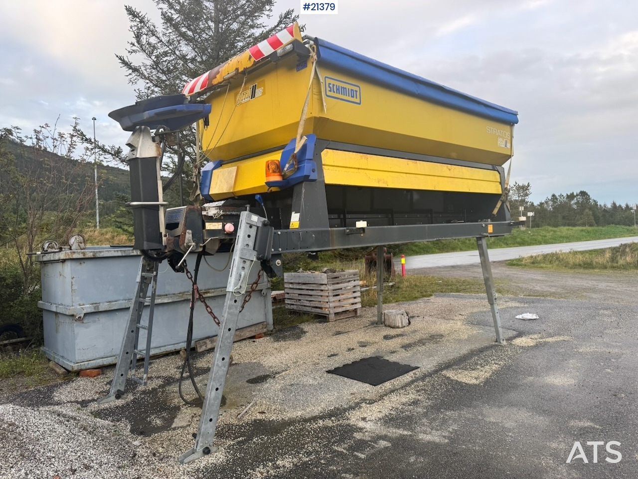 Schmidt 2015 Schmidt Stratos Spreder – Lastebilmontert – 9m3 - Sandstrøer: bilde 3 Schmidt 2015 Schmidt Stratos Spreder – Lastebilmontert – 9m3 - Sandstrøer: bilde 3