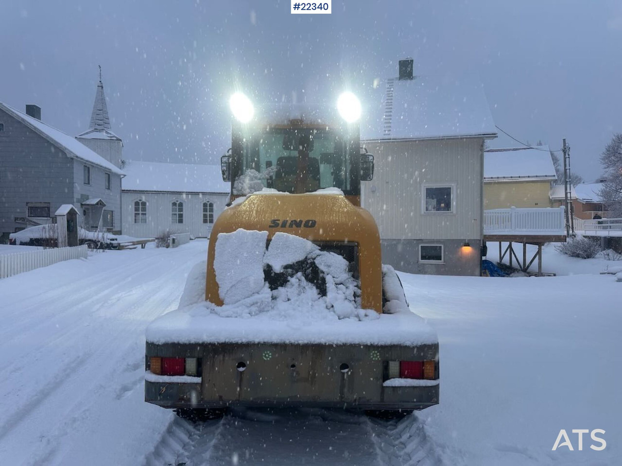 Sino JN 925 hjullaster m/ pallegafler og skuffe. SE VIDEO - Hjullaster: bilde 4 Sino JN 925 hjullaster m/ pallegafler og skuffe. SE VIDEO - Hjullaster: bilde 4