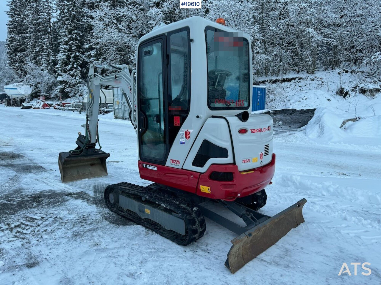 Takeuchi TB225 - Gravemaskin: bilde 4 Takeuchi TB225 - Gravemaskin: bilde 4