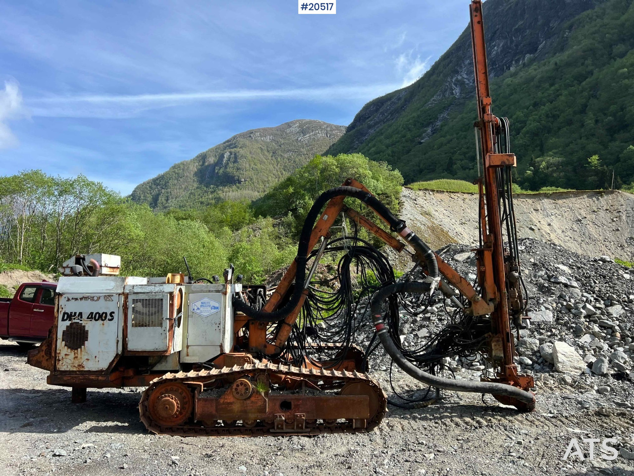 Tamrock DHA 400 S - Borustyr: bilde 1 Tamrock DHA 400 S - Borustyr: bilde 1