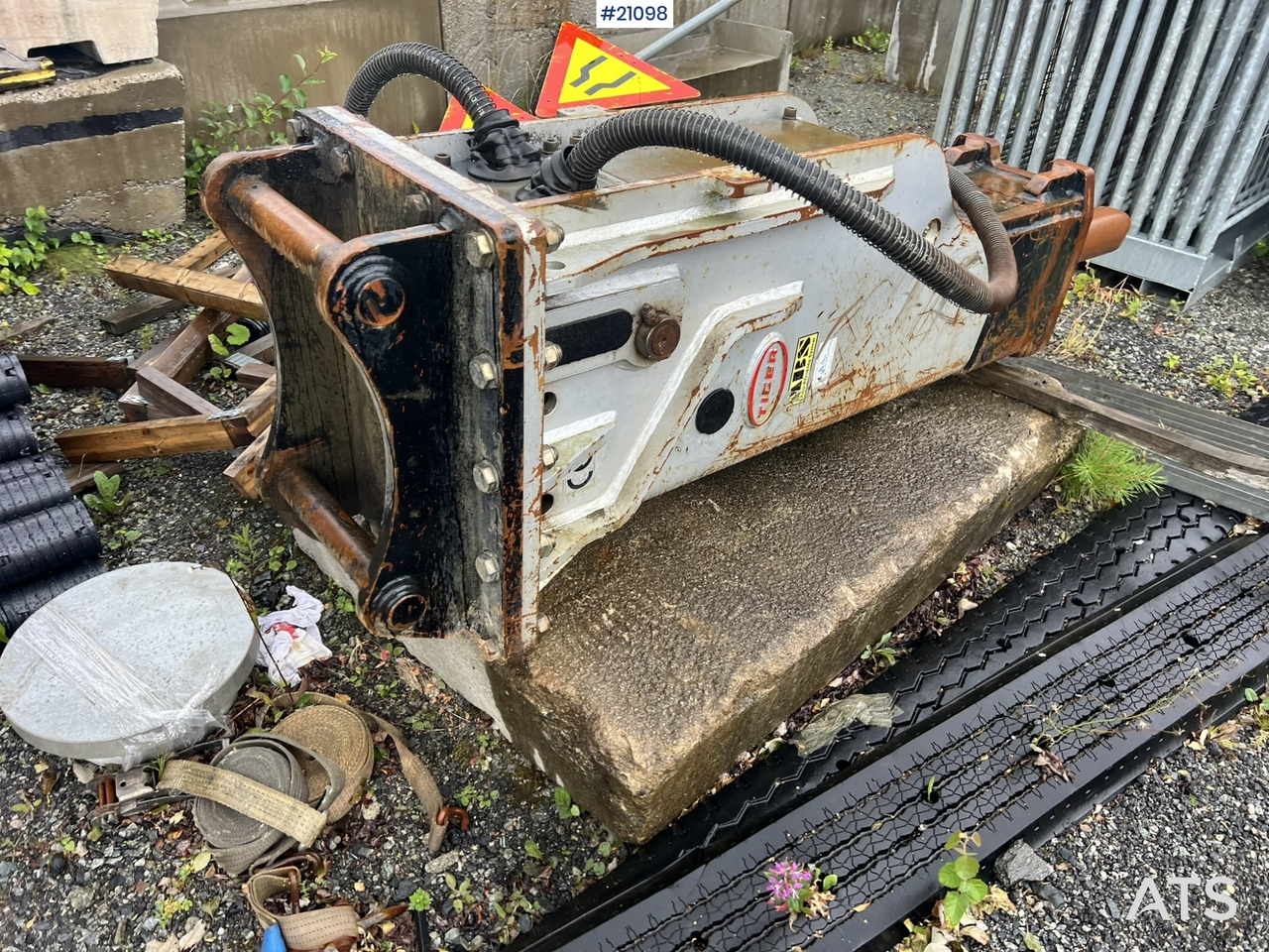 Tiger KH-1500sll - Hydraulisk hammer: bilde 4 Tiger KH-1500sll - Hydraulisk hammer: bilde 4