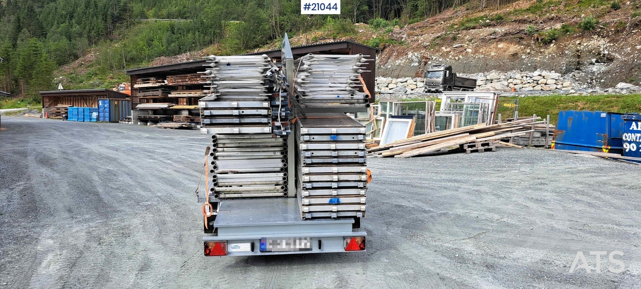 Temared Temared stillashenger m/ 162m2 stillas - Tilhenger: bilde 3 Temared Temared stillashenger m/ 162m2 stillas - Tilhenger: bilde 3