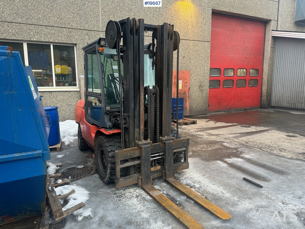 Toyota 02-7FD45 - Gaffeltruck: bilde 4 Toyota 02-7FD45 - Gaffeltruck: bilde 4