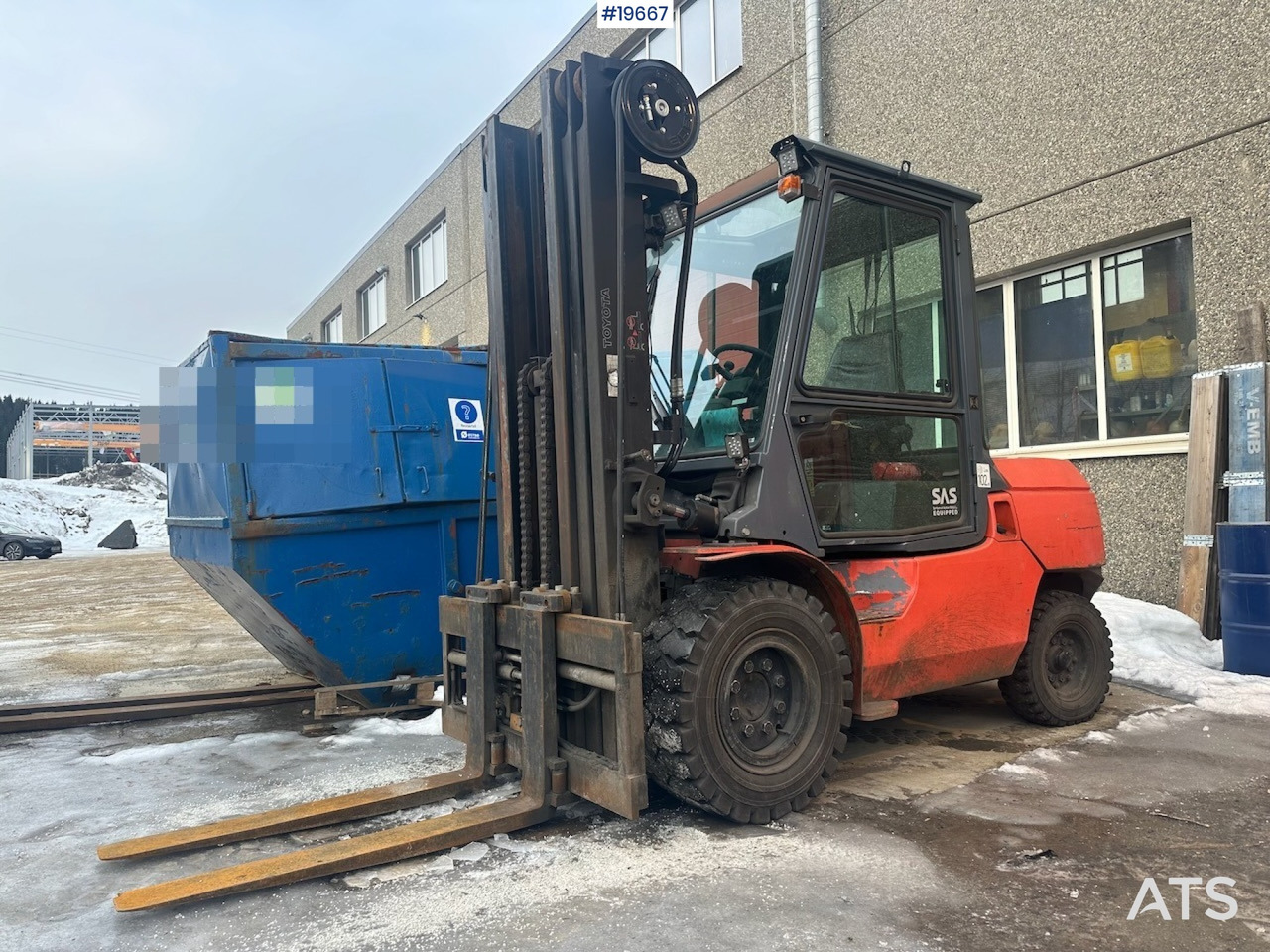 Toyota 02-7FD45 - Gaffeltruck: bilde 1 Toyota 02-7FD45 - Gaffeltruck: bilde 1