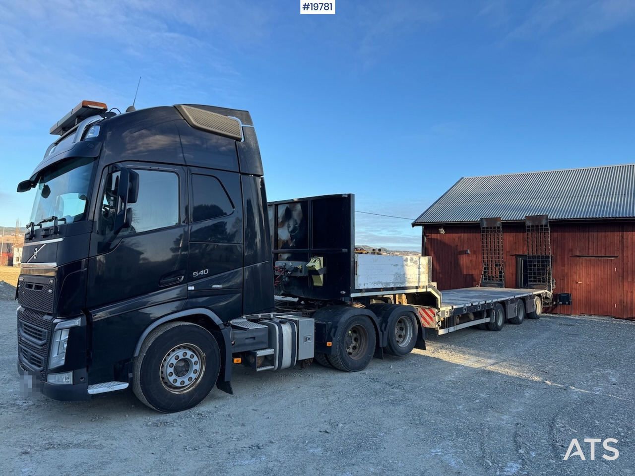 Volvo FH540 6x2 m/ Tirkon LWB3D maskinsem - Trekkvogn: bilde 1 Volvo FH540 6x2 m/ Tirkon LWB3D maskinsem - Trekkvogn: bilde 1