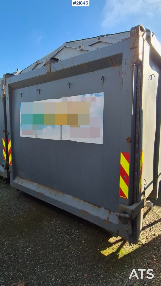 Uniteam 2016 UniTeam Væsketett Container m/ Manuelt kapell. - Krokcontainer: bilde 3 Uniteam 2016 UniTeam Væsketett Container m/ Manuelt kapell. - Krokcontainer: bilde 3