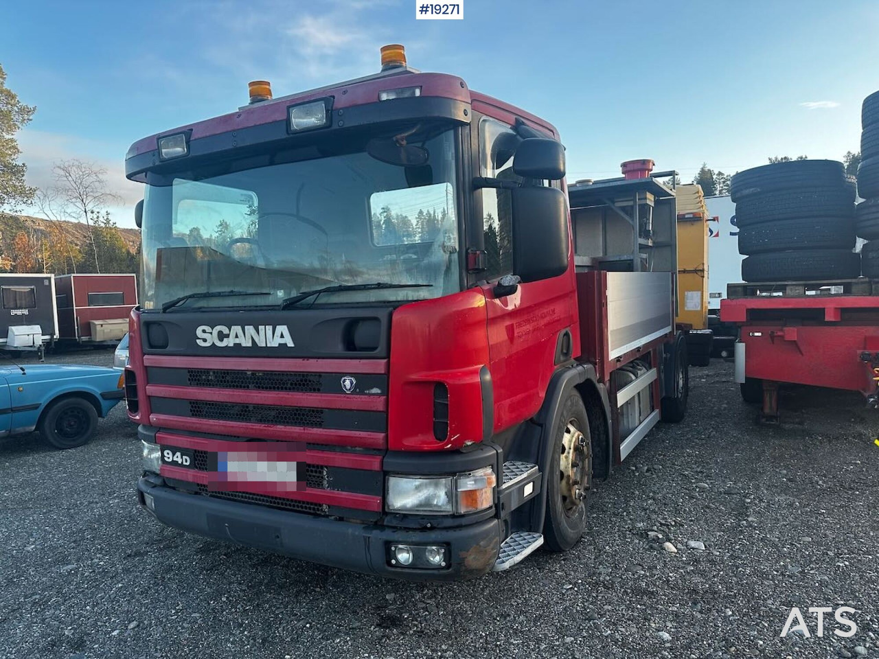 Scania P94 bufferbil m/ Euroskilt pute. Lav km - Utility-/ Spesiell maskin, Lastebil: bilde 3 Scania P94 bufferbil m/ Euroskilt pute. Lav km - Utility-/ Spesiell maskin, Lastebil: bilde 3