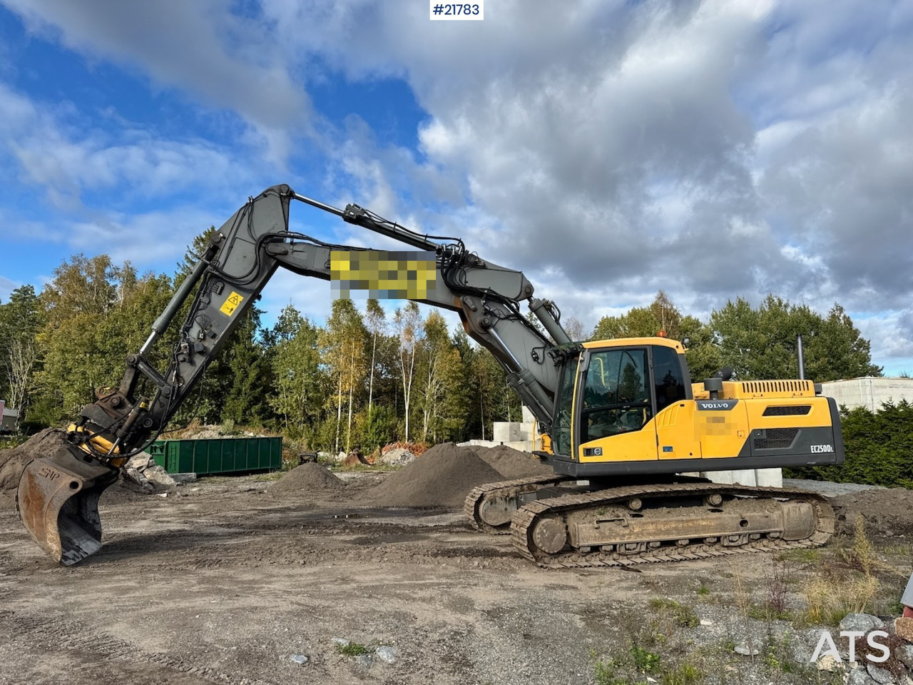 Volvo 2012 Volvo EC250 m/ Rototilt, GPS og 2 skuffer. - Beltegraver: bilde 4 Volvo 2012 Volvo EC250 m/ Rototilt, GPS og 2 skuffer. - Beltegraver: bilde 4