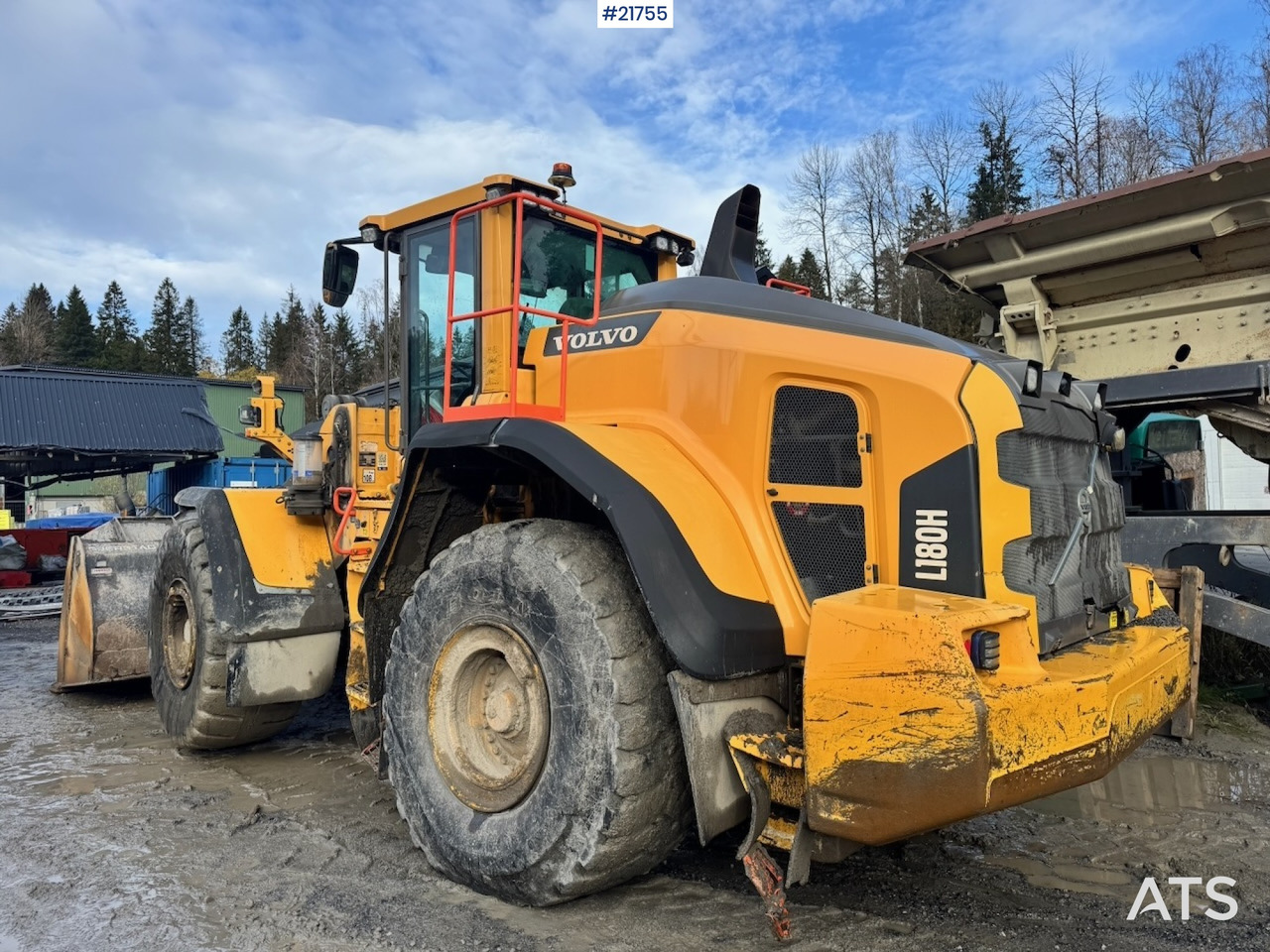 Volvo 2018 Volvo L180H Hjullaster m/ Skuffe. - Hjullaster: bilde 5 Volvo 2018 Volvo L180H Hjullaster m/ Skuffe. - Hjullaster: bilde 5
