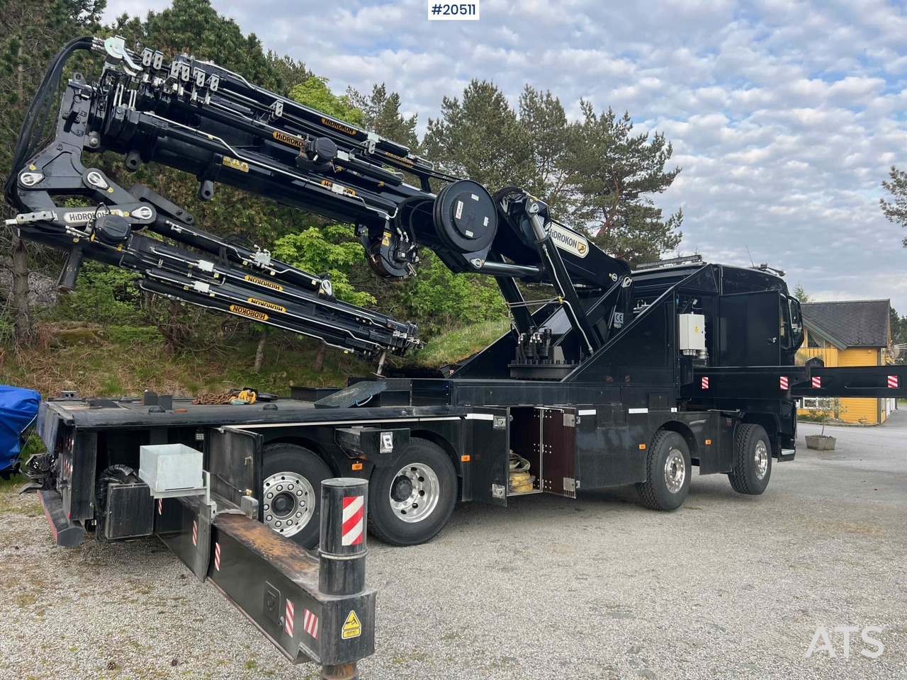 Leie Volvo FH 540 8x2 Kranbil m/ 2021 165 t/m HIDROKON kran m/ jibb og vinsj og enn masse utstyr! SE VIDEO Volvo FH 540 8x2 Kranbil m/ 2021 165 t/m HIDROKON kran m/ jibb og vinsj og enn masse utstyr! SE VIDEO: bilde 27