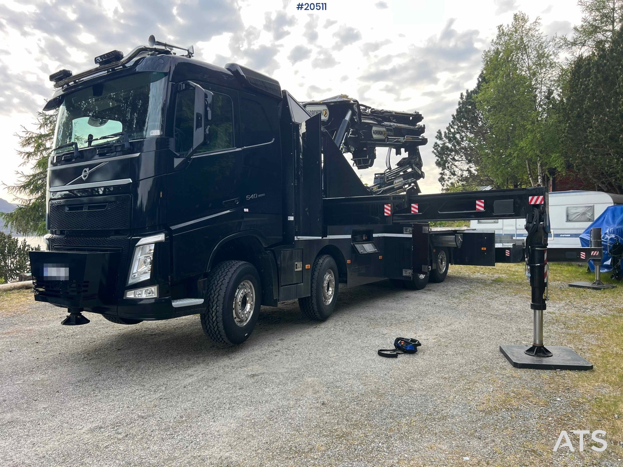 Volvo FH 540 8x2 Kranbil m/ 2021 165 t/m HIDROKON kran m/ jibb og vinsj og enn masse utstyr! SE VIDEO - Kranbil: bilde 2 Volvo FH 540 8x2 Kranbil m/ 2021 165 t/m HIDROKON kran m/ jibb og vinsj og enn masse utstyr! SE VIDEO - Kranbil: bilde 2