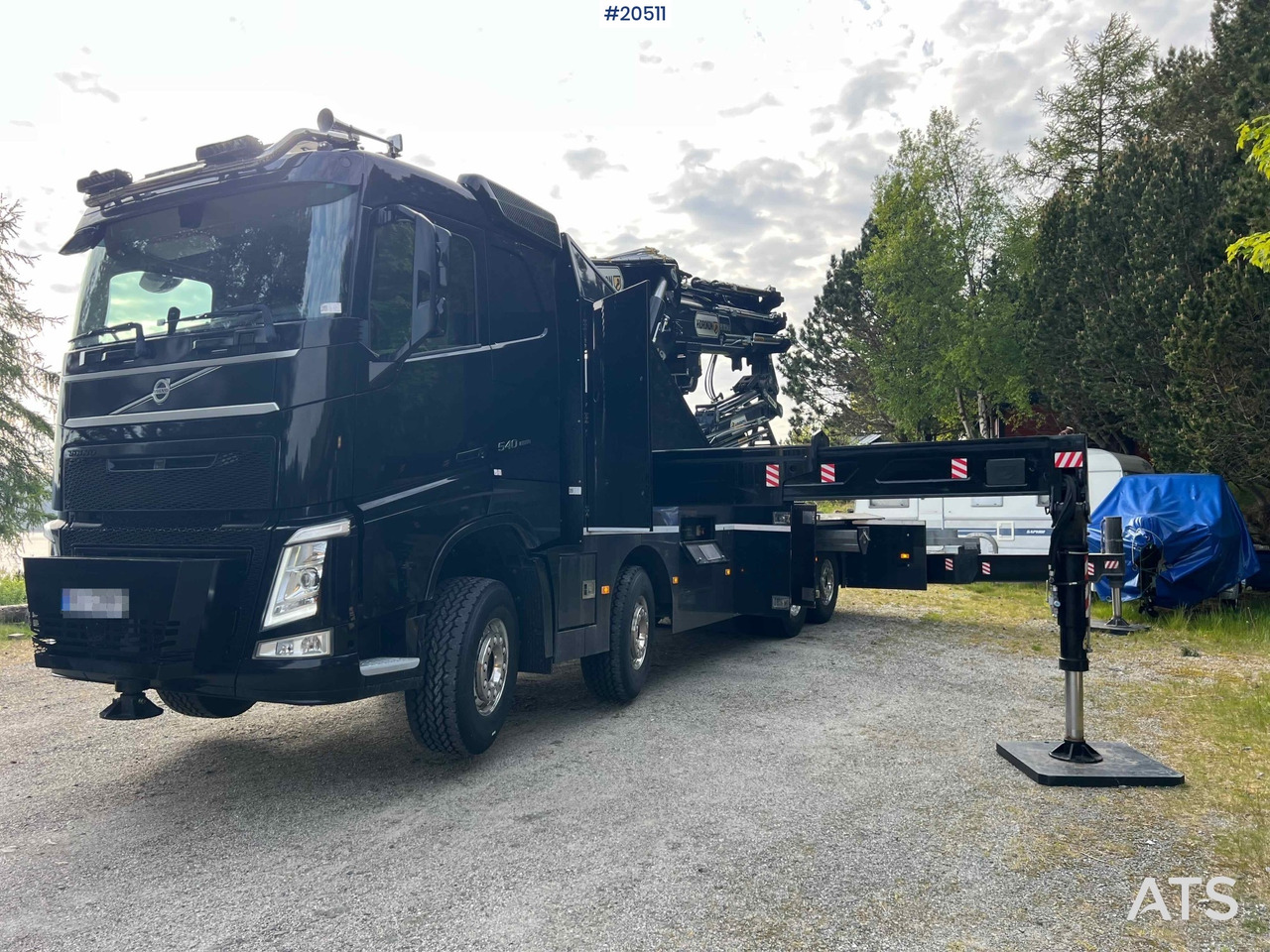 Leie Volvo FH 540 8x2 Kranbil m/ 2021 165 t/m HIDROKON kran m/ jibb og vinsj og enn masse utstyr! SE VIDEO Volvo FH 540 8x2 Kranbil m/ 2021 165 t/m HIDROKON kran m/ jibb og vinsj og enn masse utstyr! SE VIDEO: bilde 8