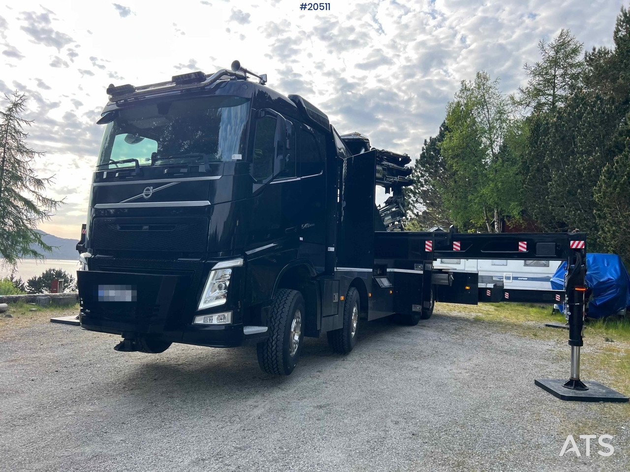 Leie Volvo FH 540 8x2 Kranbil m/ 2021 165 t/m HIDROKON kran m/ jibb og vinsj og enn masse utstyr! SE VIDEO Volvo FH 540 8x2 Kranbil m/ 2021 165 t/m HIDROKON kran m/ jibb og vinsj og enn masse utstyr! SE VIDEO: bilde 9