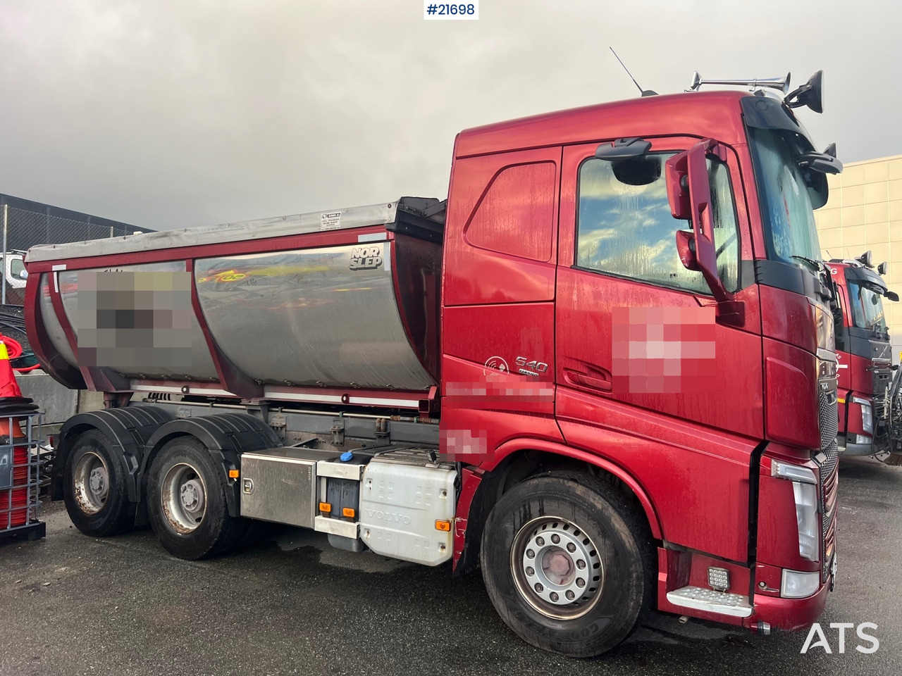 Volvo FH540 6x4 tippbil m/ asfaltkasse og tippkasse - Tippbil: bilde 5 Volvo FH540 6x4 tippbil m/ asfaltkasse og tippkasse - Tippbil: bilde 5