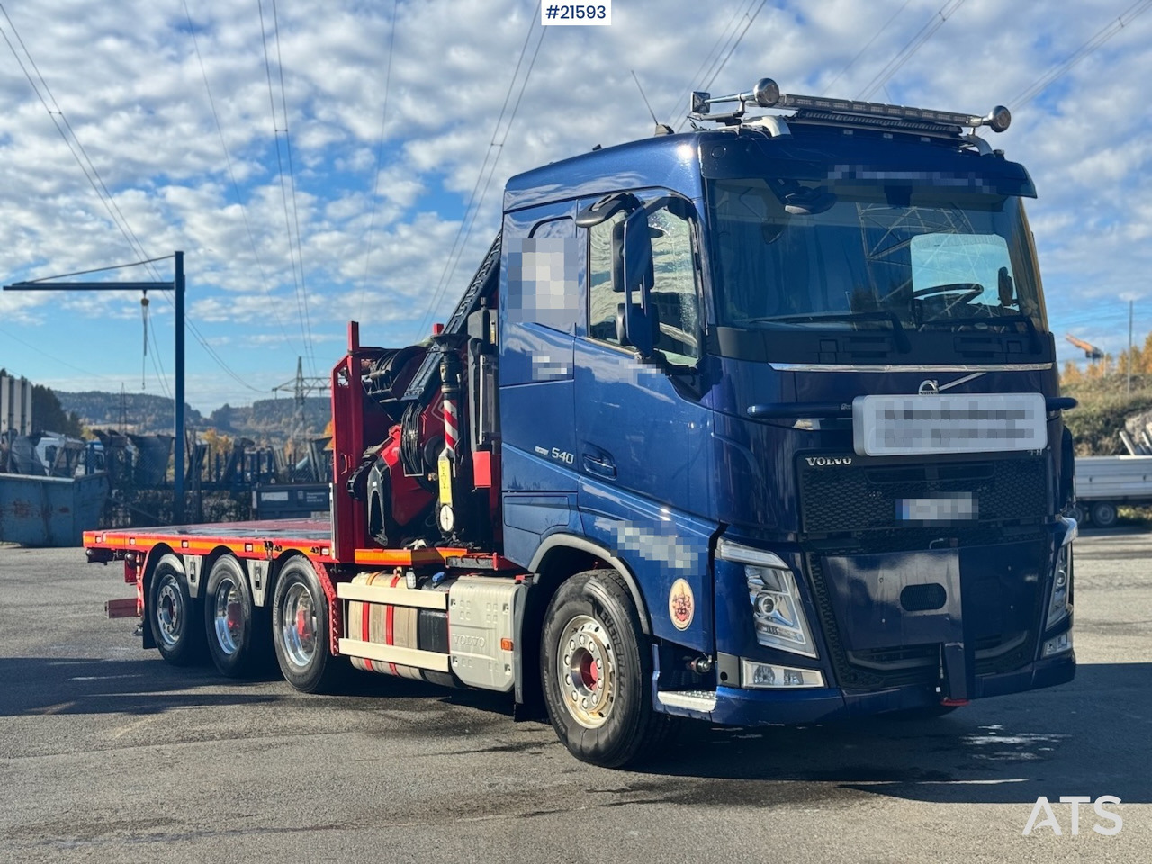Volvo FH540 Kombibil - Kranbil: bilde 3 Volvo FH540 Kombibil - Kranbil: bilde 3
