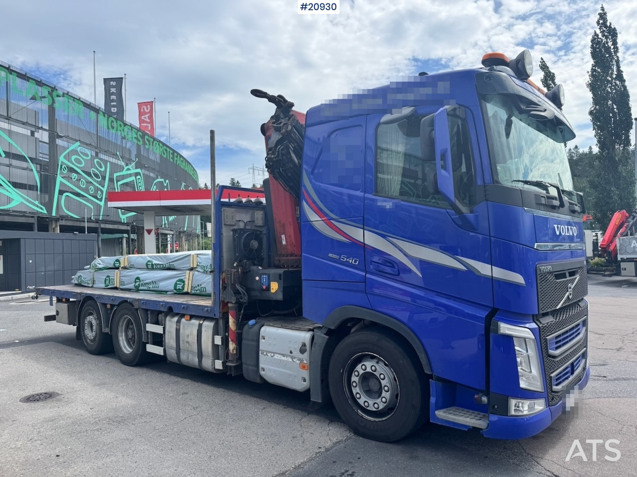 Volvo FH540 - Kranbil: bilde 2 Volvo FH540 - Kranbil: bilde 2