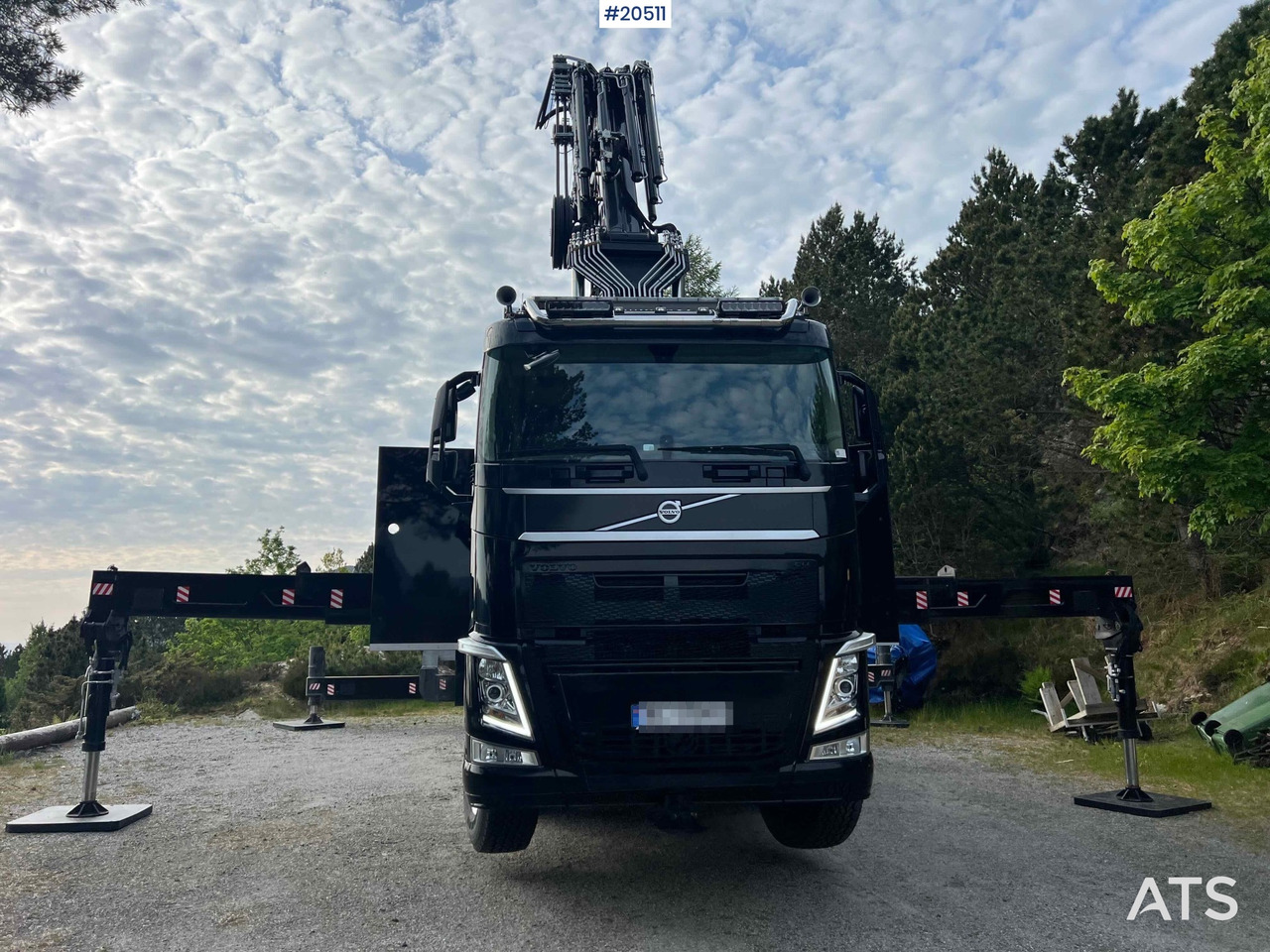 Volvo FH540 - Kranbil: bilde 3 Volvo FH540 - Kranbil: bilde 3
