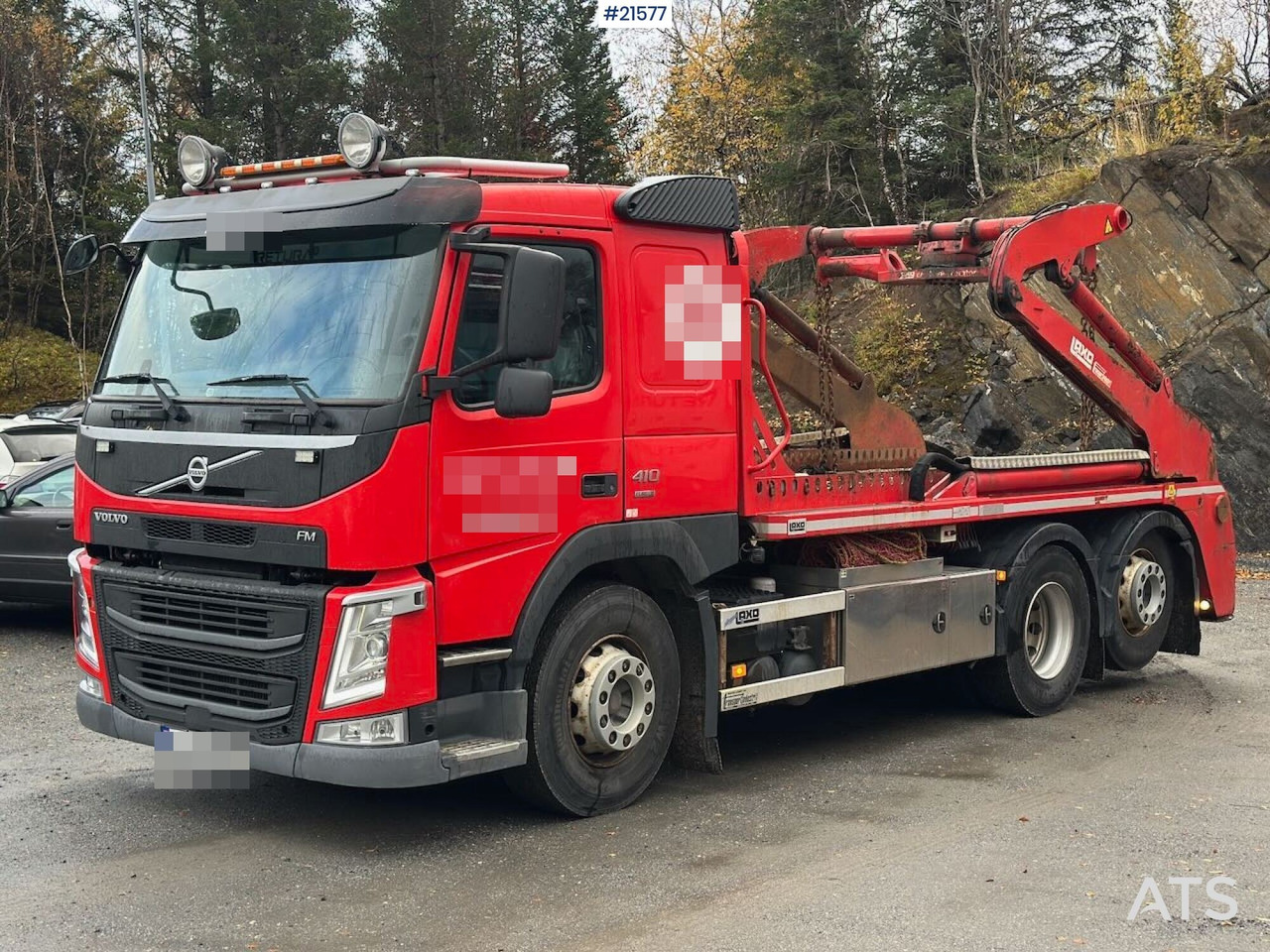Volvo FM 410 liftdumper 6x2 m/ Laxo påbygg, utskyt og rotator. - Liftdumper lastebil: bilde 1 Volvo FM 410 liftdumper 6x2 m/ Laxo påbygg, utskyt og rotator. - Liftdumper lastebil: bilde 1