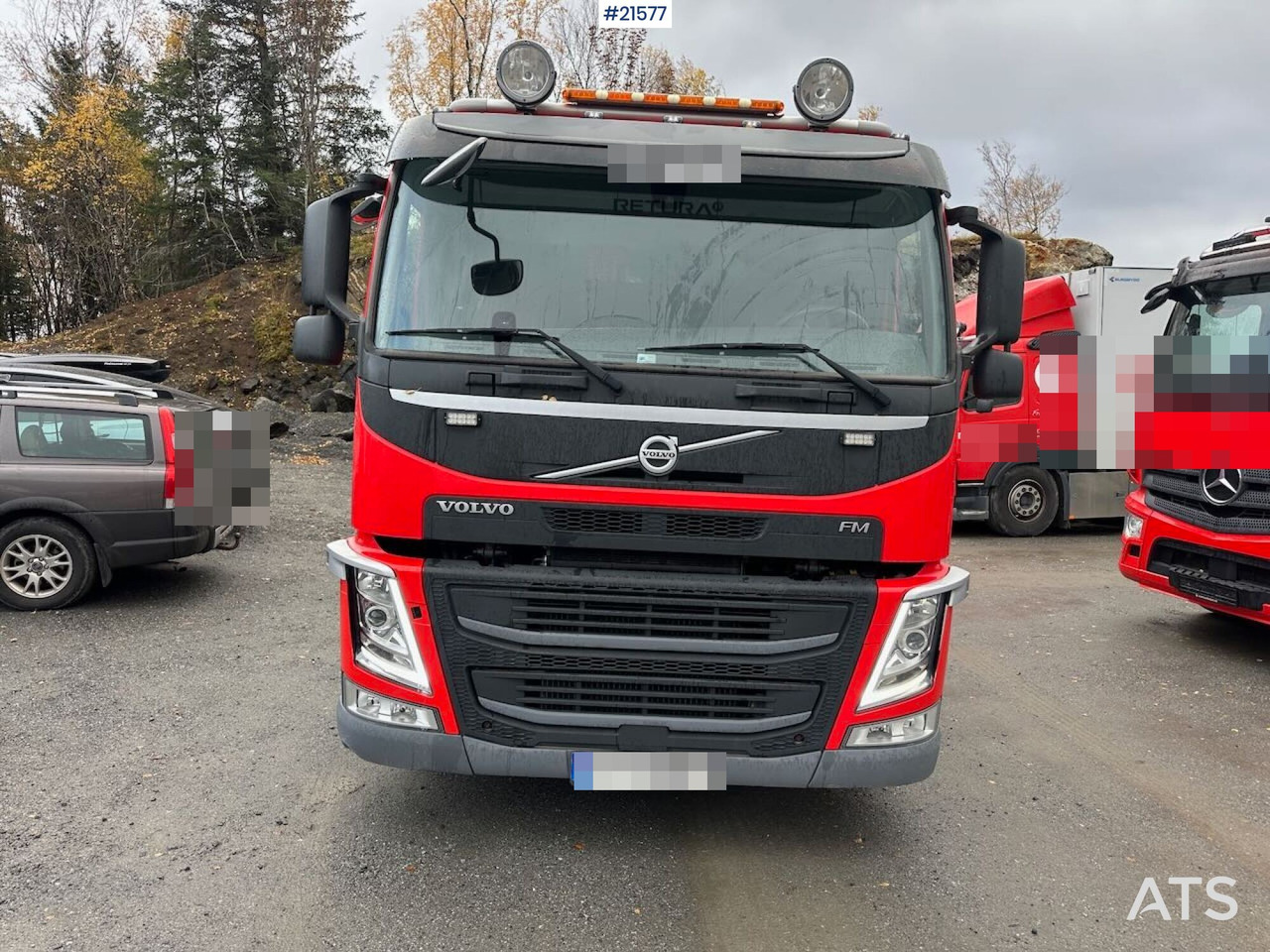 Volvo FM 410 liftdumper 6x2 m/ Laxo påbygg, utskyt og rotator. - Liftdumper lastebil: bilde 4 Volvo FM 410 liftdumper 6x2 m/ Laxo påbygg, utskyt og rotator. - Liftdumper lastebil: bilde 4