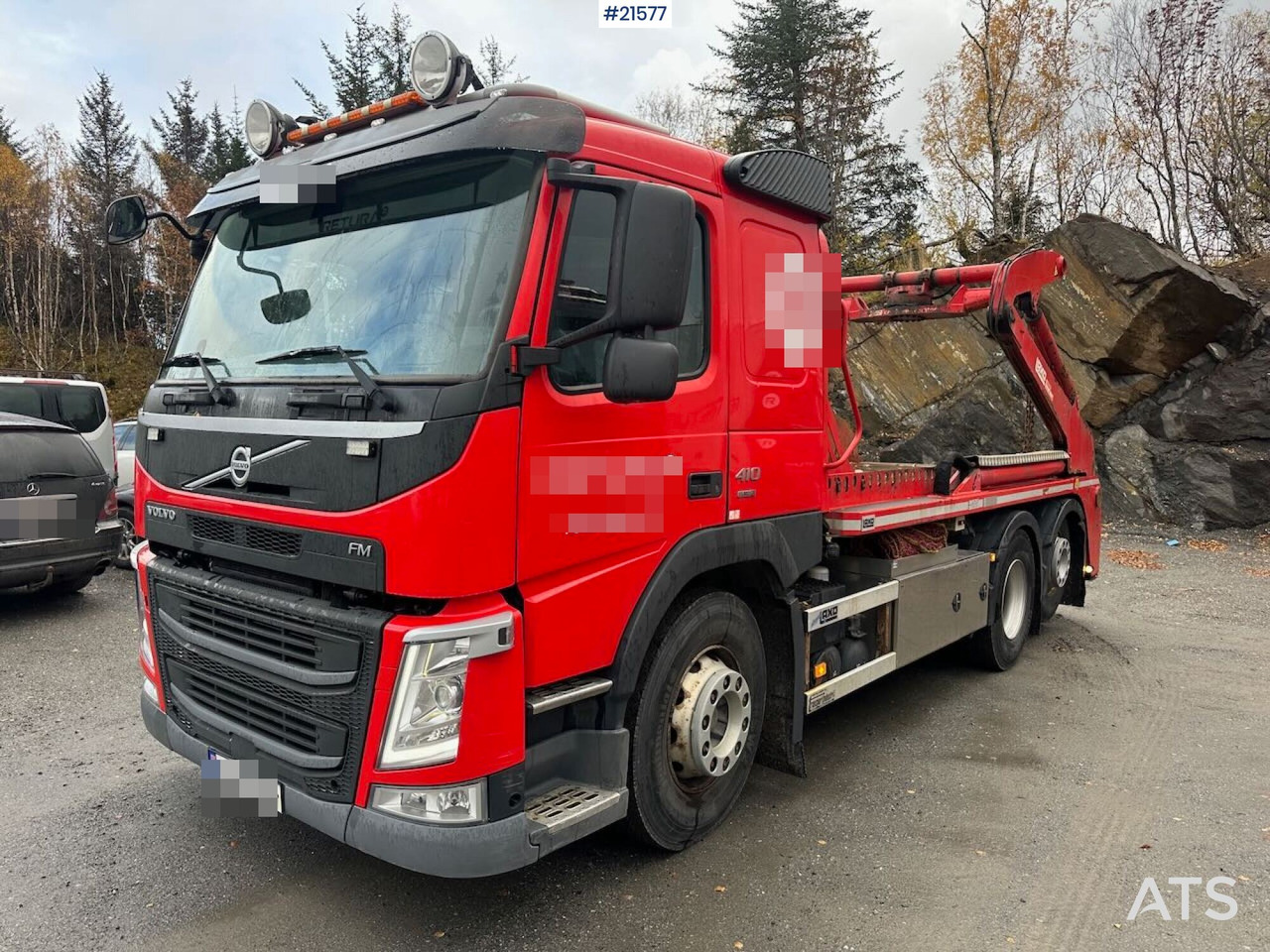 Volvo FM 410 liftdumper 6x2 m/ Laxo påbygg, utskyt og rotator. - Liftdumper lastebil: bilde 3 Volvo FM 410 liftdumper 6x2 m/ Laxo påbygg, utskyt og rotator. - Liftdumper lastebil: bilde 3