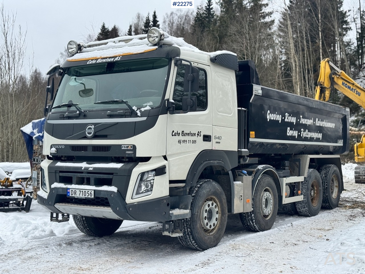 Volvo FMX540 8x4 Tippbil – 88 000 km! SE VIDEO - Tippbil: bilde 2 Volvo FMX540 8x4 Tippbil – 88 000 km! SE VIDEO - Tippbil: bilde 2