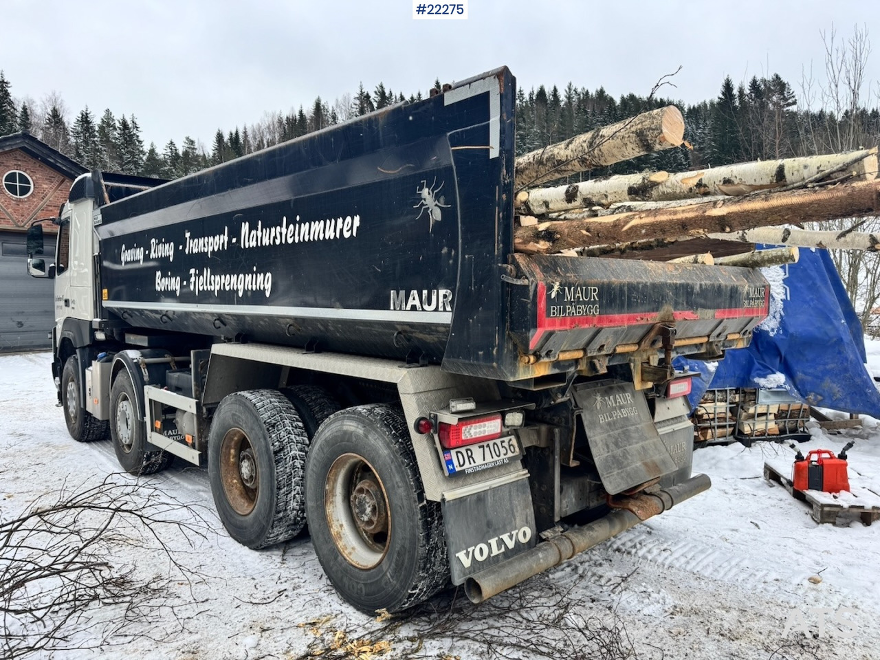 Volvo FMX540 8x4 Tippbil – 88 000 km! SE VIDEO - Tippbil: bilde 5 Volvo FMX540 8x4 Tippbil – 88 000 km! SE VIDEO - Tippbil: bilde 5