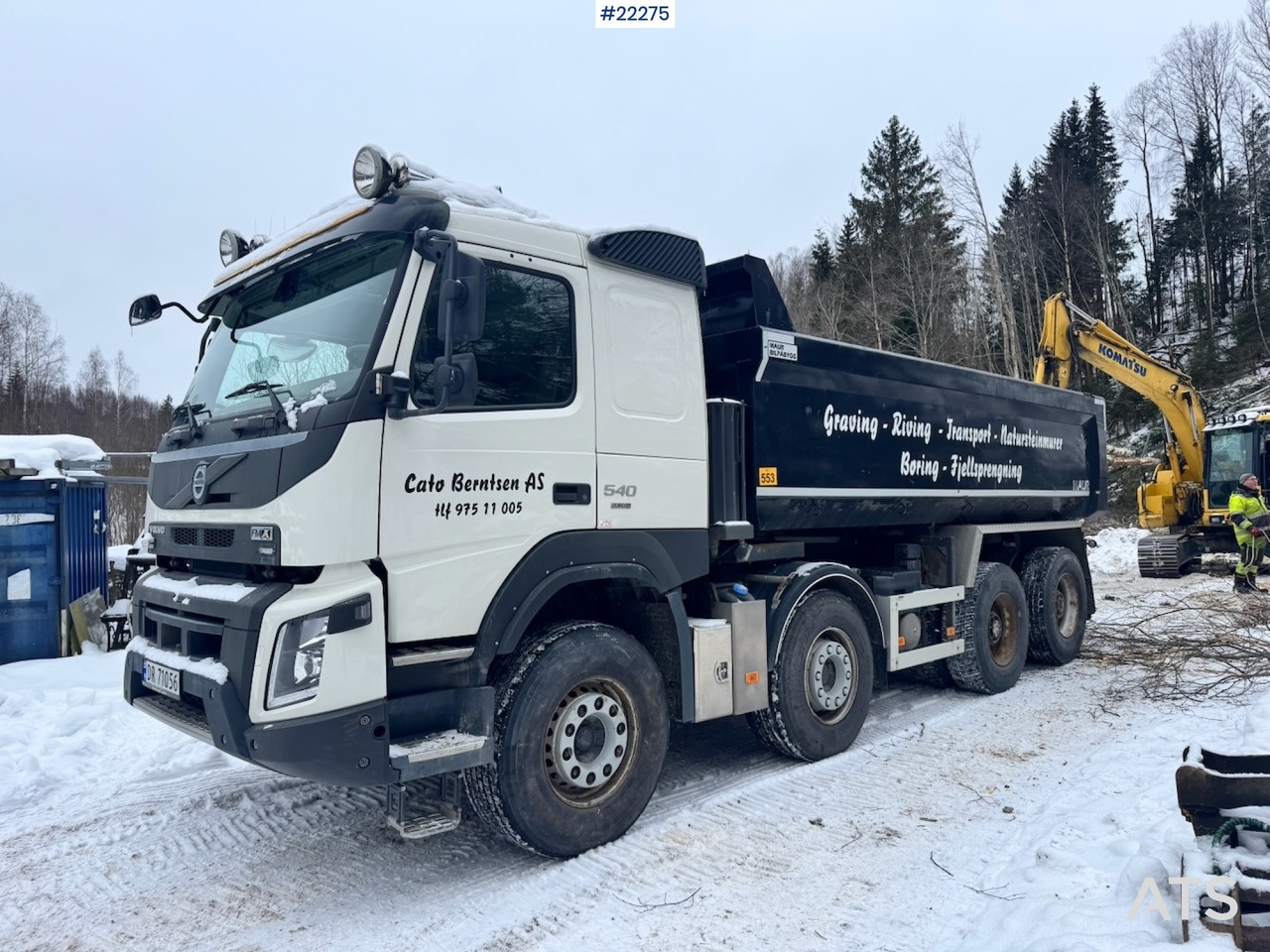 Volvo FMX540 8x4 Tippbil – 88 000 km! SE VIDEO - Tippbil: bilde 3 Volvo FMX540 8x4 Tippbil – 88 000 km! SE VIDEO - Tippbil: bilde 3
