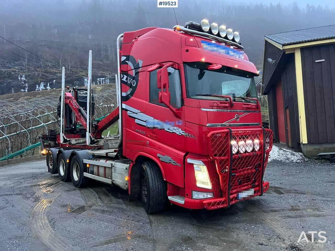 Volvo Fh540 8x4 Tømmerbil m/ 2016 M110L80 Palfinger krane og tømmerklype - Tømmerbil: bilde 5 Volvo Fh540 8x4 Tømmerbil m/ 2016 M110L80 Palfinger krane og tømmerklype - Tømmerbil: bilde 5