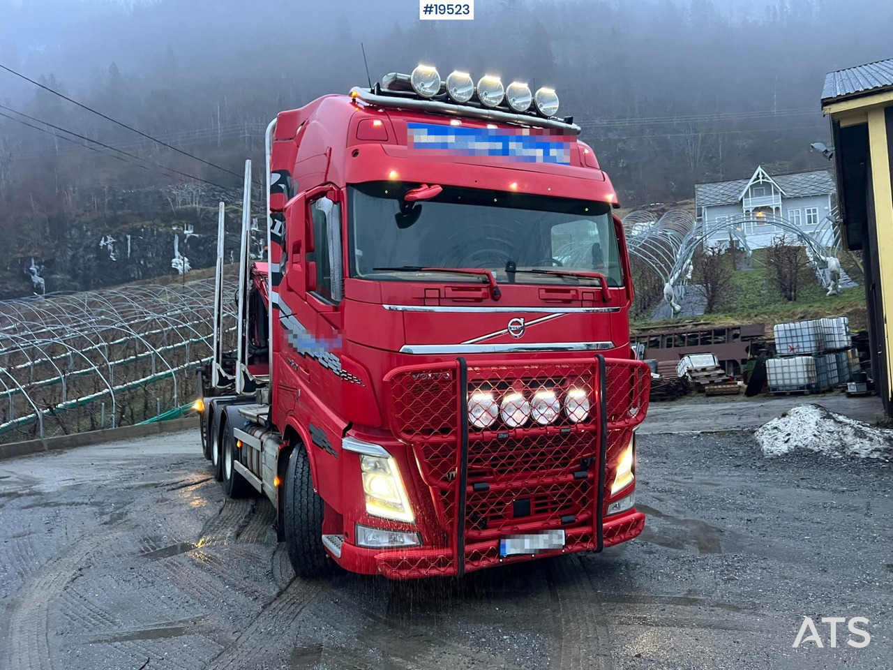Volvo Fh540 8x4 Tømmerbil m/ 2016 M110L80 Palfinger krane og tømmerklype - Tømmerbil: bilde 4 Volvo Fh540 8x4 Tømmerbil m/ 2016 M110L80 Palfinger krane og tømmerklype - Tømmerbil: bilde 4