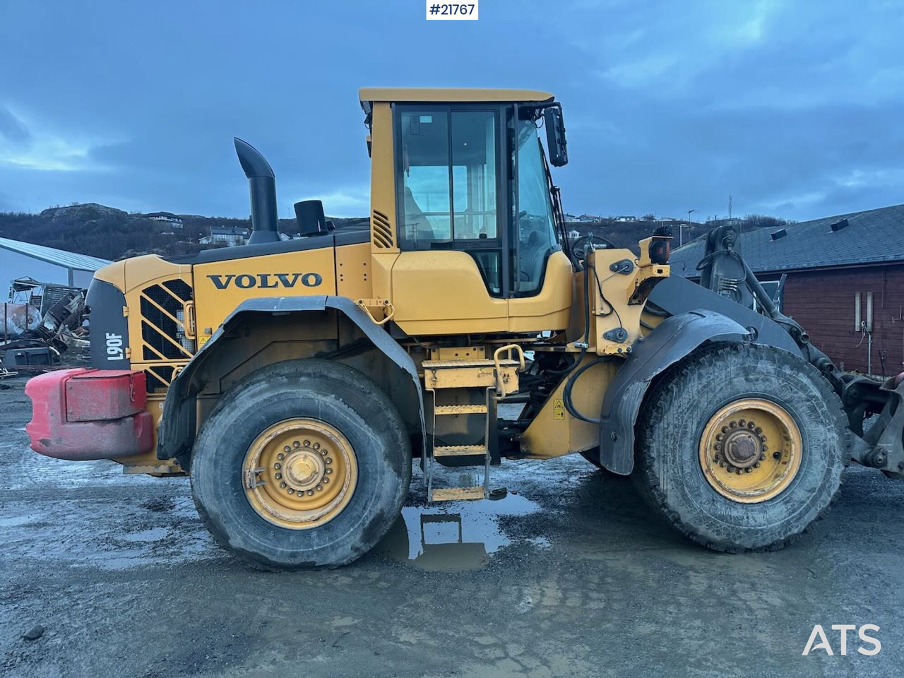 Volvo L90F hjullaster m/ Volvo gruskuffe. SE VIDEO - Hjullaster: bilde 1 Volvo L90F hjullaster m/ Volvo gruskuffe. SE VIDEO - Hjullaster: bilde 1