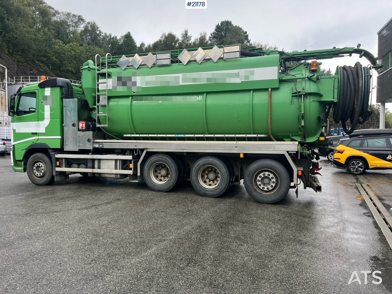 Volvo fh500 8x4 Slamsuger m/ 2010 Inter consult påbygg - Vakuum lastebil: bilde 4 Volvo fh500 8x4 Slamsuger m/ 2010 Inter consult påbygg - Vakuum lastebil: bilde 4