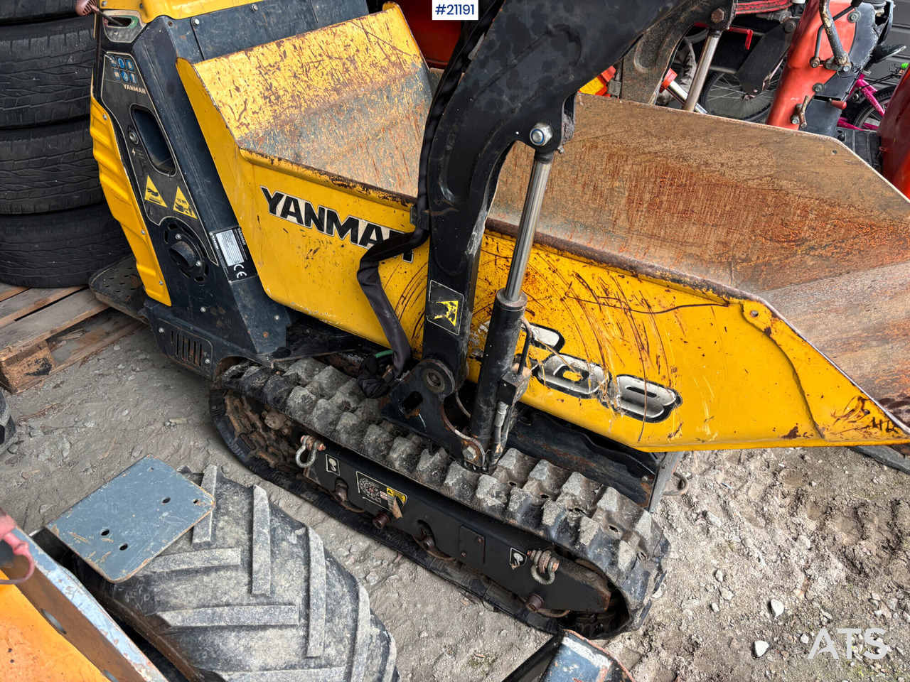 Yanmar C08 - Hjuldumper: bilde 1 Yanmar C08 - Hjuldumper: bilde 1
