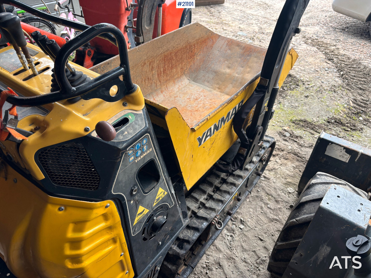 Hjuldumper Yanmar C08: bilde 8