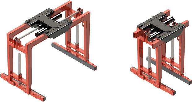 Brick stack grapple PL-3 - Klemme for Lastebilkran: bilde 1 Brick stack grapple PL-3 - Klemme for Lastebilkran: bilde 1