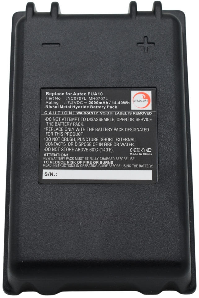Compatible battery Autec MH0707L,NC0707L - Batteri for Lastebilkran: bilde 3 Compatible battery Autec MH0707L,NC0707L - Batteri for Lastebilkran: bilde 3