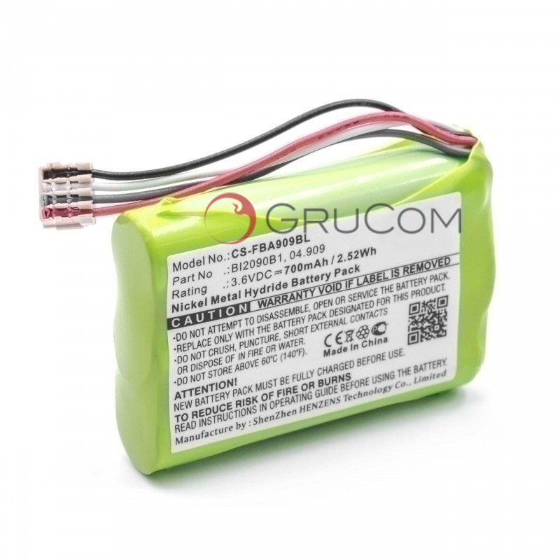Compatible battery HBC 04.909, BI2090B1,Cubix - Batteri for Lastebilkran: bilde 1 Compatible battery HBC 04.909, BI2090B1,Cubix - Batteri for Lastebilkran: bilde 1