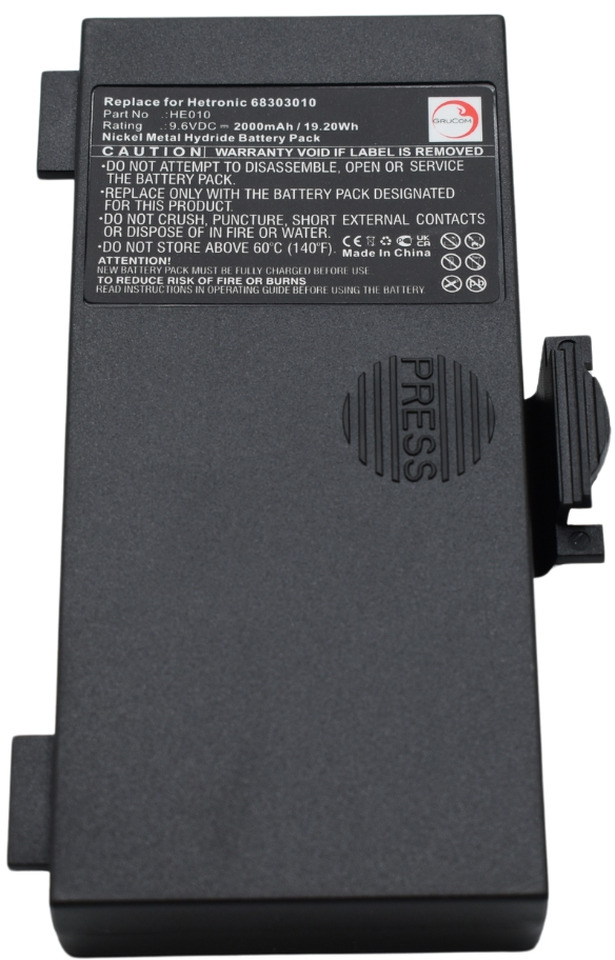 Compatible battery Hetronic 68303000, 68303010, FBH-1200, FUA-07, HE010 - Batteri for Lastebilkran: bilde 3 Compatible battery Hetronic 68303000, 68303010, FBH-1200, FUA-07, HE010 - Batteri for Lastebilkran: bilde 3